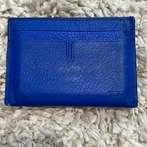 Tumi Nassau Slim Card Wallet Bright Blue